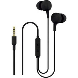 Ksix Ergonomic Handsfree In-Ear 3.5mm Black