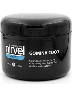 Nirvel Gomina Coco Styling Gel Μαλλιών Ανδρικό Πολύ Δυνατό Κράτημα 500ml