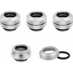 Corsair Hydro X Series XF Hardline 12mm OD Fitting Four Pack Chrome