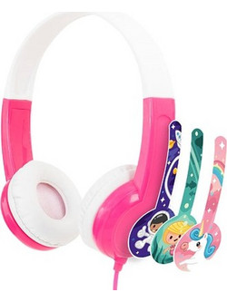 Onanoff Buddyphones Explore Ενσύρματα Παιδικά Ακουστικά On Ear Ροζ