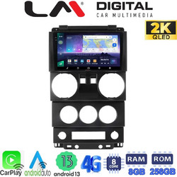 LM Digital ZQ8748B Ηχοσύστημα Αυτοκινήτου με Οθόνη Αφής 9" GPS