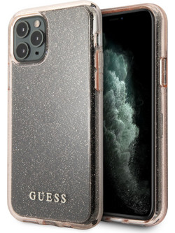 Guess Glitter Collection Back Cover Pink (iPhone 11 Pro)