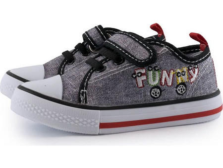 1288-0150 Love4shoes Παιδικά Αγόρι Casual ΓΚΡΙ