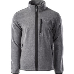 Hi-Tec Porto Ανδρική Ζακέτα Fleece με Φερμουάρ Γκρι 92800289087