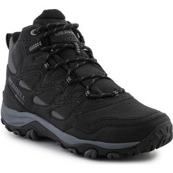 Merrell West Rim Mid Ανδρικά Ορειβατικά Μποτάκια Αδιάβροχα Gore-Tex Μαύρα J036519