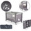 Cangaroo Safari Παρκοκρέβατο με Στρώμα & Δίχτυ Ανθρακί