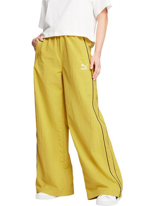 Puma Play Loud T7 Γυναικείο Παντελόνι Φόρμας Κίτρινο 626807-41