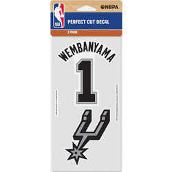 Wincraft NBA San Antonio Spurs Αυτοκόλλητα 37740323 Wemby/Spurs