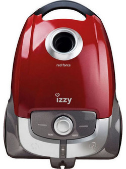 Izzy AC1108 Grey Ηλεκτρική Σκούπα 700W με Σακούλα 4lt