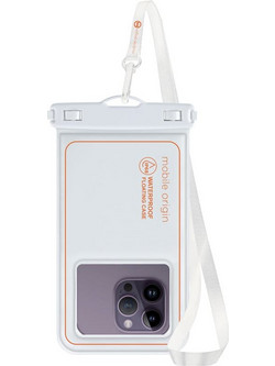 Mobile Origin Waterproof floating case 65" White/Orange (DBL-WHT-ORG01)