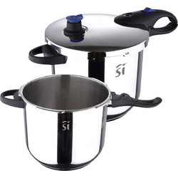 Bergner Duero SG-1530 Χύτρες Ταχύτητας Set Quattro 4lt + 5.5lt