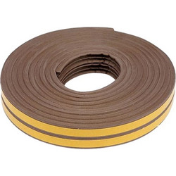 SANOK Self-adhesive window and door seal 9x4mm TYPE E brown 6m (76760)