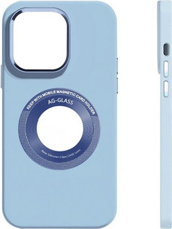 Leewello Back Cover Σιλικόνης Γαλάζιο (iPhone 14) 783400-5