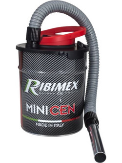 Ribimex Minicen Σκούπα Στάχτης 800W με Κάδο 15lt