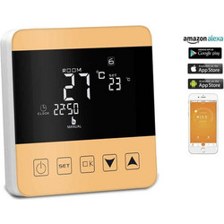 HYSEN Έξυπνος Θερμοστάτης καλοριφέρ Smart WiFi & Internet control Hysen HY08-3WIFI