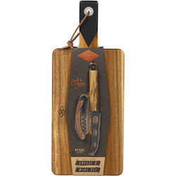 GENTLEMENS CHEESE WINE SERVING SET GEN156