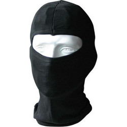 Lampa Full Face Μπαλακλάβα Αναβάτη Μοτοσυκλέτας Βαμβακερή Μαύρο Χρώμα