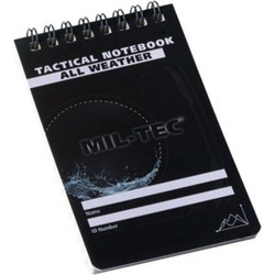 Αδιάβροχο Σημειωματάριο Tactical Small Mil-Tec Μαύρο