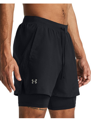 Under Armour Αθλητικό Ανδρικό Σορτς Μαύρο 1382640-001