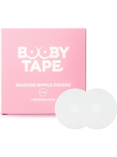 Booby Tape Silicone Nipple Covers Διάφανη απόχρωση