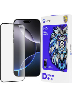 Lito Case για iPhone 16 Pro Max - D+ Pro Clear - Μαύρο