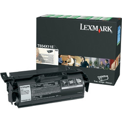 Lexmark T654X11 Black Toner