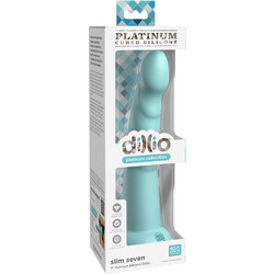 Pipedream Slim Seven Dildo με Βεντούζα 17.78cm Πράσινο