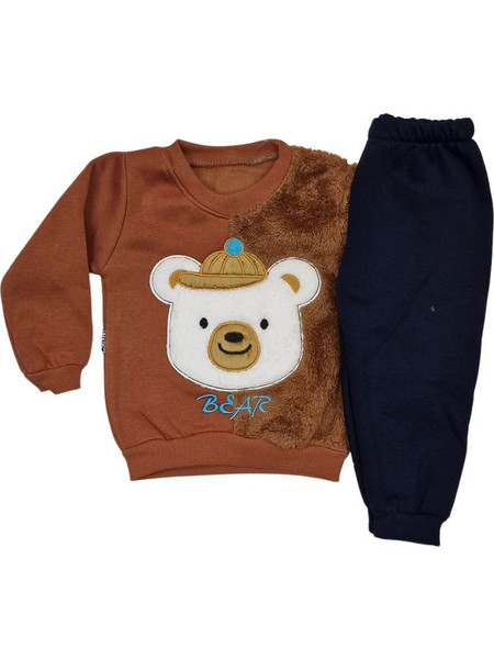 Σετ Παιδική Φόρμα Cute Teddy Bear R2702 - ΚΑΦΕ