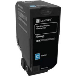 Lexmark 74C20C0 Cyan Toner