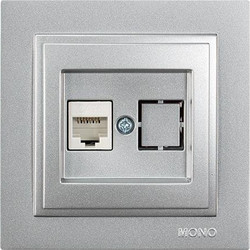 ΠΡΙΖΑ DATA CAT 6 RJ 45 MONH ΑΣΗΜΙ