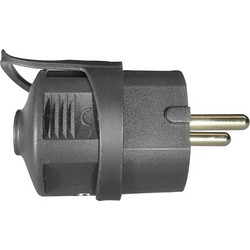 ELP43002 | ELP43002 | ΦΙΣ SCHUKO ΜΕ ΛΑΒΗ ΑΡΣΕΝΙΚΟ ΘΕΡΜΟΠΛΑΣΤΙΚΟ 16A IP20 ΜΑΥΡΟ