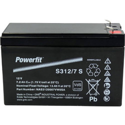 Mπαταρία GNB by Exide,POWERFIT S312/7S - 12V 7.2Ah AGM