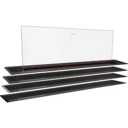 Neff I98WMM1Y7 Bronze Glass Απορροφητήρας Πάγκου 91.8cm Μαύρος