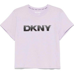 Γυναικείο Μπλουζάκι Κοντομάνικο DKNY DP4T1035-ΛΙΛΑ