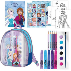 Disney Frozen backpack stationery set