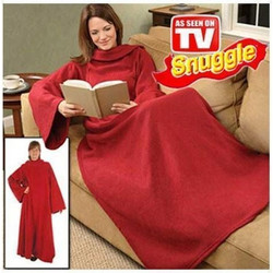 Κουβέρτα Με Μανίκια Fleece Snuggle Super Soft Κόκκινο 10831898