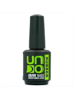 Uno Clear Rubber Base Ημιμόνιμο Βερνίκι Νυχιών 15ml