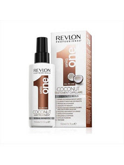 Revlon Uniq One All In One Coconut Spray Μαλλιών για Όγκο Προστασία Χρώματος Επανόρθωση & Φριζάρισμα 150ml