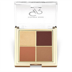 Golden Rose Quattro 06 Sunset Date Παλέτα Σκιών