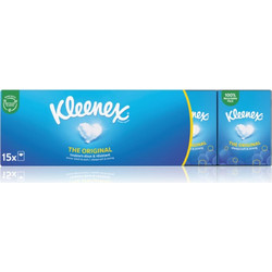 Kleenex Original Mini χαρτομάντηλα 15x7 τμχ
