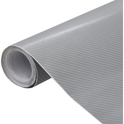 vidaXL Μεμβράνη Αυτοκινήτου 4D Ασημί 100 x 150 εκ. 210726