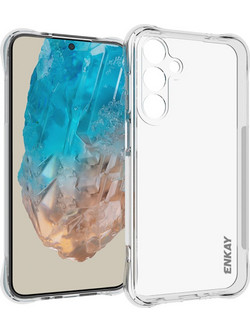 Θήκη Samsung Galaxy M35 5G ENKAY Enkay Silicone Sockproof Anti-Slip Transparent Πλάτη TPU