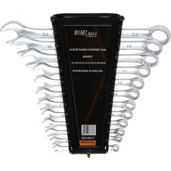 Σετ Γερμανοπολύγωνα CR-V 6 - 22 mm 12 τμχ Kraft&Dele KD-10937
