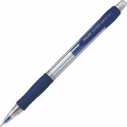 Pilot Super grip Μηχανικό Μολύβι 0.7mm με Γόμα Μπλε H-187-L
