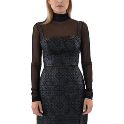 FAUX LEATHER EMBROIDERED BUSTIER WOMEN TWENTY-29