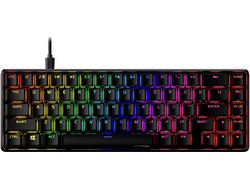 HyperX Alloy Origins 65 Μηχανικό Gaming Πληκτρολόγιο 65% με Custom Red Διακόπτες RGB Black