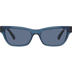 Vogue VO5514S 3046/80 Γυναικεία Γυαλιά Ηλίου Τετράγωνα Κοκάλινα Μπλε με Μπλε Φακό