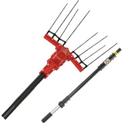 Spacesonic Atrax 0032-00100 Ελαιοραβδιστικό Μπαταρίας Χτένα 750W με Τηλεσκοπικό Κοντάρι Carbon 2.2kg