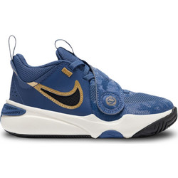 Nike Παιδικά Αθλητικά Παπούτσια για Μπάσκετ Royal Blue Χρυσά FZ7296-400