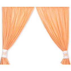 Curtains for baby room- Little Prince/Princess peach